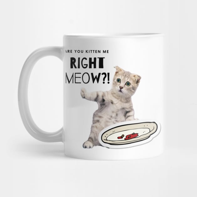 Are you kitten me right meow? by Don’t Care Co